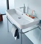 Раковина Duravit Happy D.2 80х50,5 см (2318800000) фото 2 Aquada.com.ua