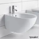 Подвесное биде Duravit Architec, с 1 отверстием для смесителя (2531150000) фото 3 Aquada.com.ua