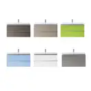Подвесная тумба под раковину Duravit Darling New 1000х545 мм, матовый белый (DN64721818) фото 2 Aquada.com.ua