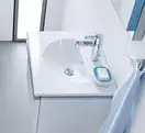 Подвесная тумба под раковину Duravit Darling New 1000х545 мм, матовый белый (DN64721818) фото 3 Aquada.com.ua