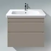Тумба подвесная Duravit DuraStyle 1000х453 мм, базальт матовый (DS64854343)