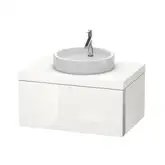 Duravit Тумбочка подвесная Starck furniture 835 x 565 черный глянец (S1 9526 4040)