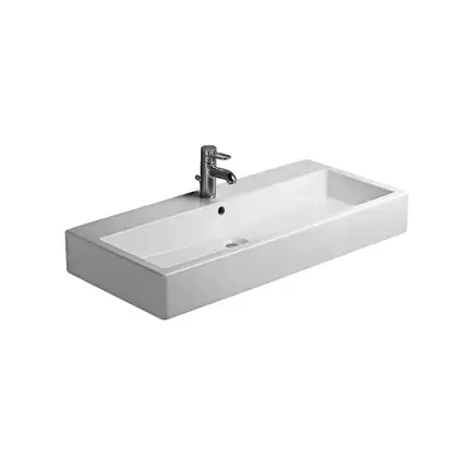 Раковина накладная на столешницу Duravit Vero 120х47 см (0454120000) фото 1 Aquada.com.ua Раковина накладная на столешницу Duravit Vero 120х47 см (0454120000) фото 1 Aquada.com.ua