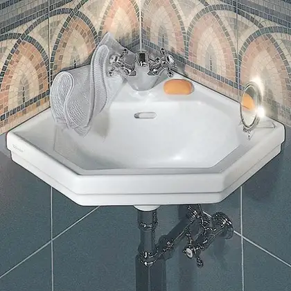 Раковина угловая Duravit 1930 59,5х45 см (0793420000) фото 2 Aquada.com.ua Раковина угловая Duravit 1930 59,5х45 см (0793420000) фото 2 Aquada.com.ua