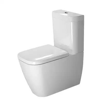 Унитаз Duravit Happy D.2 + бачок (с сиденьем Soft Close) (2134090000+0934100005+0064590000) фото 1 Aquada.com.ua