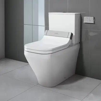 Унитаз Duravit DuraStyle + бачок (с сиденьем SensoWash Slim) (2156590000+0935000005+610200002000300) фото 2 Aquada.com.ua