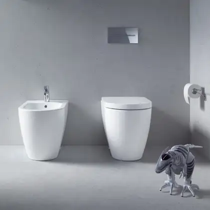 Унитаз Duravit ME by Starck (с сиденьем Soft Close) (2169090000+0020090000) фото 2 Aquada.com.ua