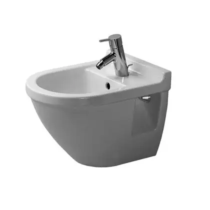 Биде подвесное Duravit Starck 3 47,5х36,5 см (2231150000) фото 2 Aquada.com.ua