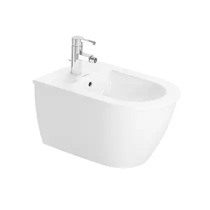 Биде подвесное Duravit Darling New 54х36,5 см, цвет белый (2249150000) фото 1 Aquada.com.ua