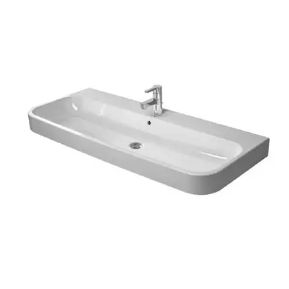 Раковина Duravit Happy D.2 120х50,5 см (без отв. под смеситель) (2318120028) фото 1 Aquada.com.ua