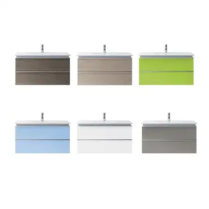 Подвесная тумба под раковину Duravit Darling New 1000х545 мм, матовый белый (DN64721818) фото 2 Aquada.com.ua