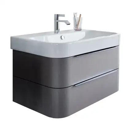 DURAVIT Тумба под раковину Duravi Happy D2 775 x 480 мм лен (H26365/75) фото 3 Aquada.com.ua