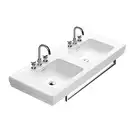 Раковина двойная Catalano Canova Royal 125 х 54 см (1125CV00) фото 1 Aquada.com.ua