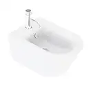 Биде подвесное Catalano New Zero satin cement/серый матовый (1BS55NRCS) фото 1 Aquada.com.ua