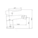 Смеситель для биде Imprese Breclav (цвет - хром) (40245) фото 2 Aquada.com.ua
