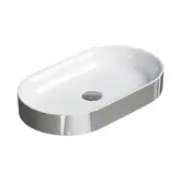 Раковина накладная на столешницу Catalano Horizon 60 х 35 см, Silver-white (160AHZBA)