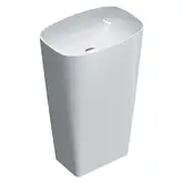 Раковина отдельностоящая 55 х 38 х h85 см Catalano Green Lux (слив в стену), белый глянец (1FRPGRLX00)