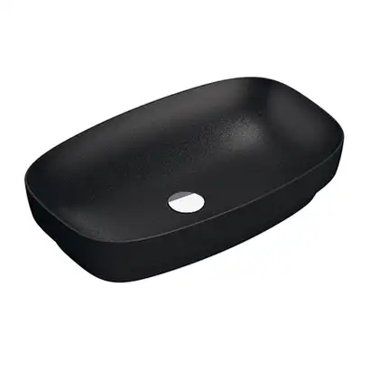 Раковина накладная на столешницу Catalano Сolori Satin black 65 х 40 см (165AGRLXNS) фото 1 Aquada.com.ua