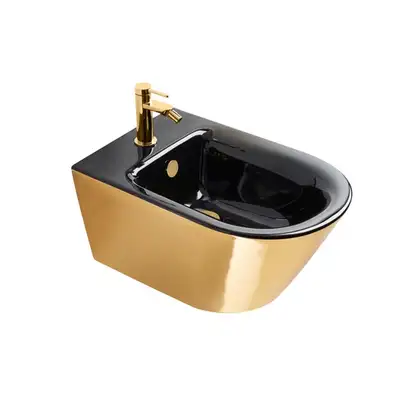 Биде подвесное Catalano Gold & Silver (1BS55NRNO) фото 1 Aquada.com.ua