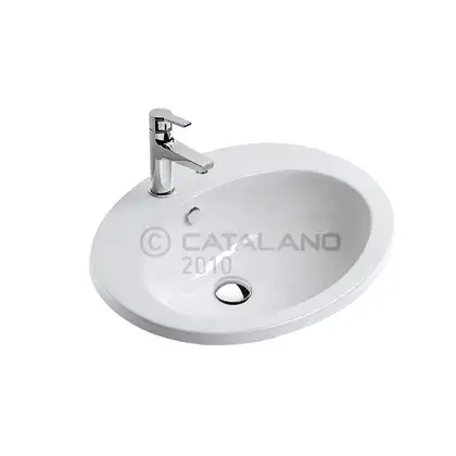 CATALANO Раковина встраиваемая (в столешницу) сверху Сatalano Zero 57 x 47 см (1INZE00) фото 1 Aquada.com.ua