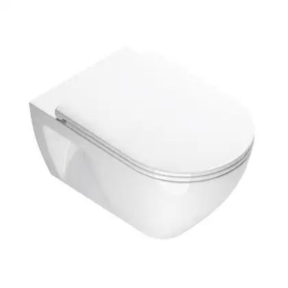 Унитаз подвесной Catalano Sfera Eco c сиденьем Soft Close (1VSF54RECO0+5ZECOF00) фото 1 Aquada.com.ua Унитаз подвесной Catalano Sfera Eco c сиденьем Soft Close (1VSF54RECO0+5ZECOF00) фото 1 Aquada.com.ua