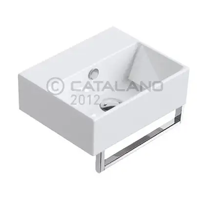 Полотенцедержатель для подвесной раковины Catalano Premium 34 см, хром (5P40VP00) фото 1 Aquada.com.ua