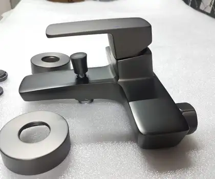 Смеситель для ванны Imprese Grafiky (цвет - black nickel) (ZMK041807040) фото 4 Aquada.com.ua Смеситель для ванны Imprese Grafiky (цвет - black nickel) (ZMK041807040) фото 4 Aquada.com.ua