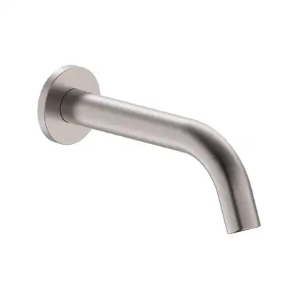 Излив для смесителя скрытого монтажа Imprese Brenta (цвет - никель) (ZMK081906300) фото 1 Aquada.com.ua