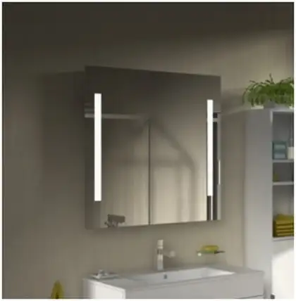 Зеркало CLEAR 70х81 см с LED подсветкой Jika (H4557351731441) фото 3 Aquada.com.ua Зеркало CLEAR 70х81 см с LED подсветкой Jika (H4557351731441) фото 3 Aquada.com.ua