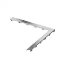 Решетка для душевого трапа Tece Drainline.TC угл полированная steel II 1200х1200 611 282 (611282) фото 1 Aquada.com.ua