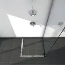 Решетка для душевого трапа Tece Drainline.TC угл полированная drops 1500х1500 611 530 (611530) фото 2 Aquada.com.ua