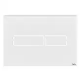Панель смыва Tece TECElux Mini сенсорная Glass White (9240960)