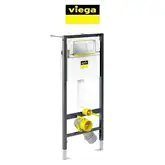 Инсталляция для унитаза Viega Prevista Dry с кнопкой Style 21 хром (771973 + 773236)