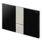 Панель смыва Viega Prevista Visign for Style 24 корпус - чёрный насыщенный, кнопка - нерж. сталь (773328)