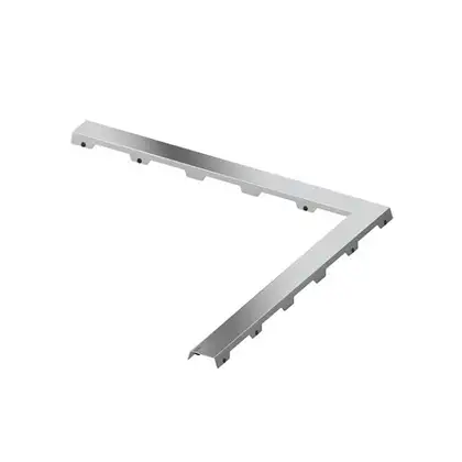 Решетка для душевого трапа Tece Drainline.TC угл полированная steel II 900х900 610 982 (610982) фото 1 Aquada.com.ua