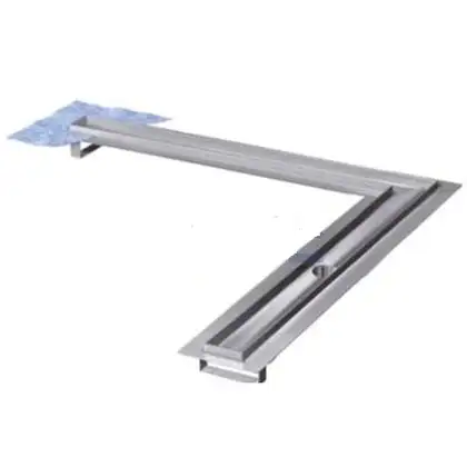 Решетка для душевого трапа Tece Drainline.TC угл полированная lines 1500х1500 611 520 (611520) фото 1 Aquada.com.ua