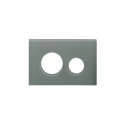 Лицевая панель Tece loop modular Стекло, серо-голубой Alape 9 240 677 (9240677) фото 1 Aquada.com.ua