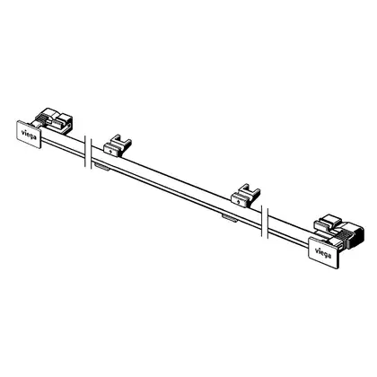 Декоративная накладка (наружная часть) Viega Advantix Wall Drain Vario, белая (736590) фото 2 Aquada.com.ua