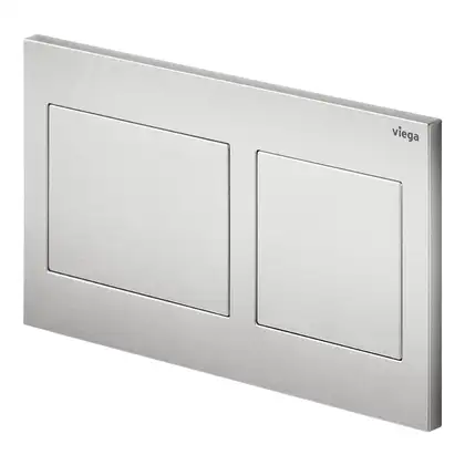 Панель смыва Viega Prevista Visign for Style 21 цвет матовый хром (773243) фото 1 Aquada.com.ua Панель смыва Viega Prevista Visign for Style 21 цвет матовый хром (773243) фото 1 Aquada.com.ua