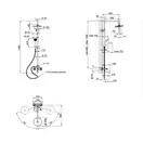 Душова система Qtap Liberty ANT 140-210 (QTLIBANT140210) фото 2 Aquada.com.ua
