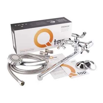 Змішувач для ванни Qtap Liberty CRM 140 (QTLIBCRM140) фото 3 Aquada.com.ua