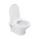 Унітаз підвісний Qtap Lark безобідковий з сідінням Slim Soft-close QT0331159W (QT0331159W) фото 3 Aquada.com.ua