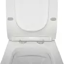 Унітаз-компакт Qtap Crow безобідковий з сідінням Soft-close QT05222170W (QT05222170W) фото 7 Aquada.com.ua