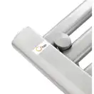 Сушарка рушників водяна Qtap Dias (SIL) P18 1000x600 HY (QTDIASSILP181000600HY) фото 14 Aquada.com.ua