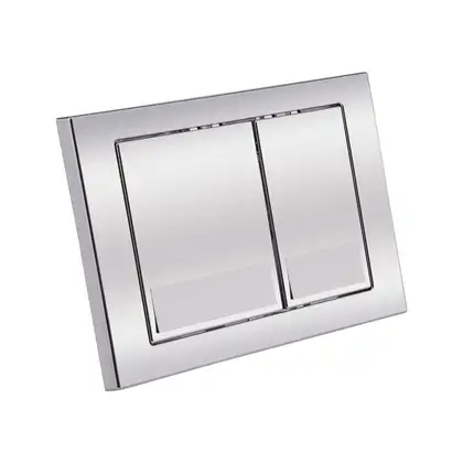 Набір інсталяція 4 в 1 Qtap Nest ST з квадратною панеллю змиву QT0133M425M06028CRM (QT0133M425M06028CRM) фото 5 Aquada.com.ua