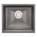 Кухонна мийка Qtap D4843BL Black 2.7/1.0 мм (QTD4843BLPVD2710)
