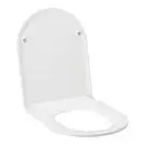 Унітаз підвісний Qtap Robin безобідковий з сидінням Slim Soft-close QT1333046ERW (QT1333046ER
W) фото 6 Aquada.com.ua