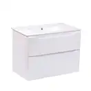 Тумба підвісна з умивальником Qtap Scorpio QT1472TPВ8013080CW (QT1472TPВ8013080CW) фото 1 Aquada.com.ua