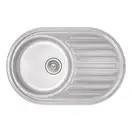 Кухонна мийка Qtap 7750 Micro Decor 0,8 мм (QT7750MICDEC08) (QT7750MICDEC08) фото 1 Aquada.com.ua