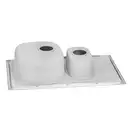 Кухонна мийка Qtap 7850-B Satin 0,8 мм (QT7850BSAT08) (QT7850BSAT08) фото 5 Aquada.com.ua
